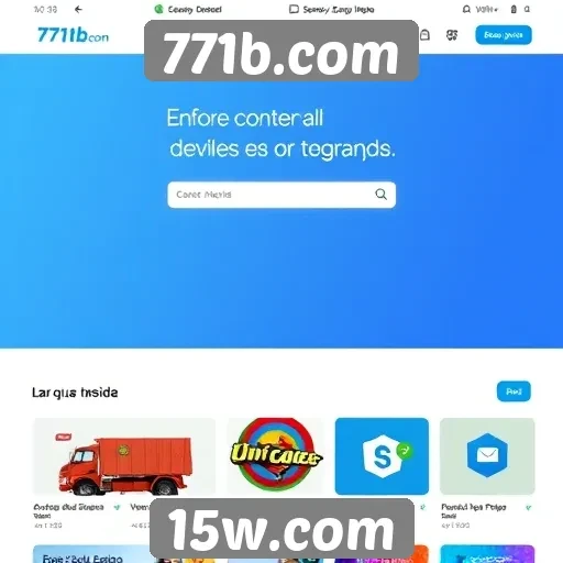 Novas funcionalidades de navegação no site 771b.com