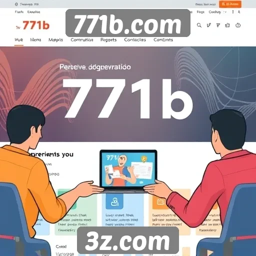 Análise da experiência do usuário no site 771b.com